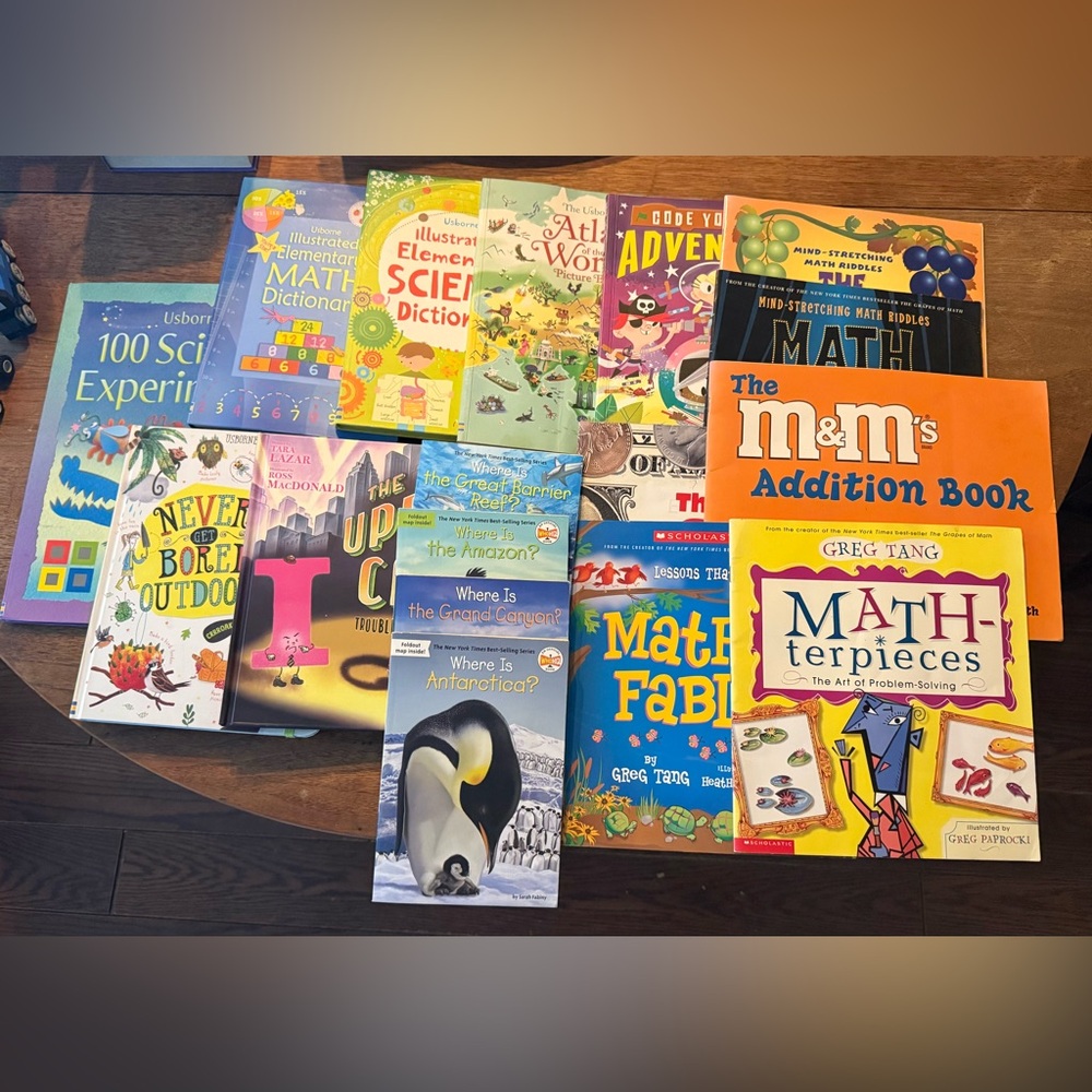Educational Kids Book Set - Elementary School Variety